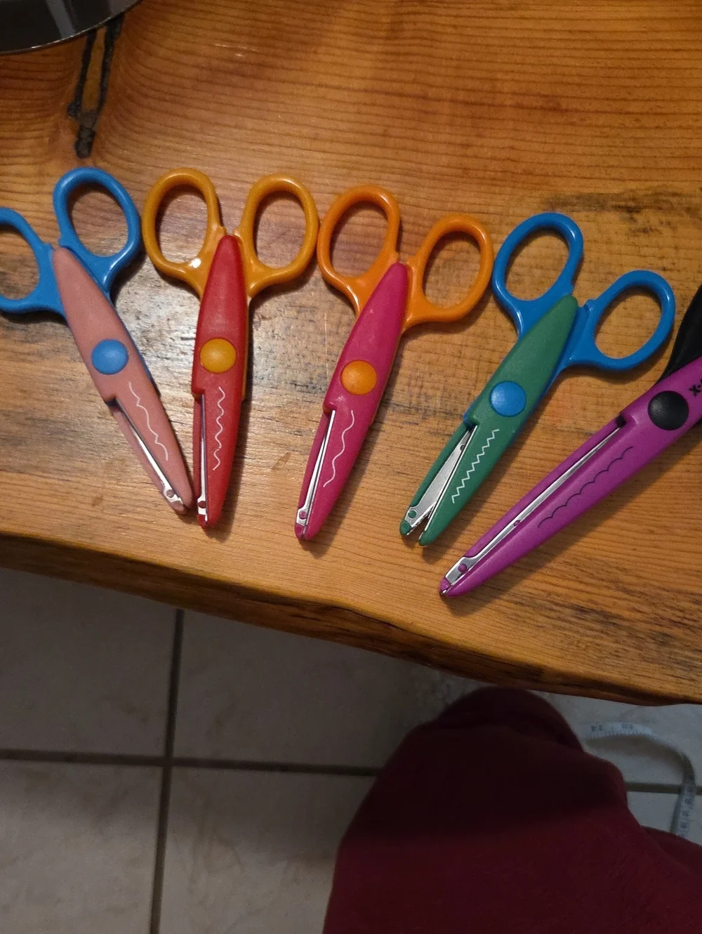 Kids Decorative Craft Scissors Set - Assorted Bright Colors Nwot